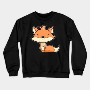 Cute Baby Fox Crewneck Sweatshirt